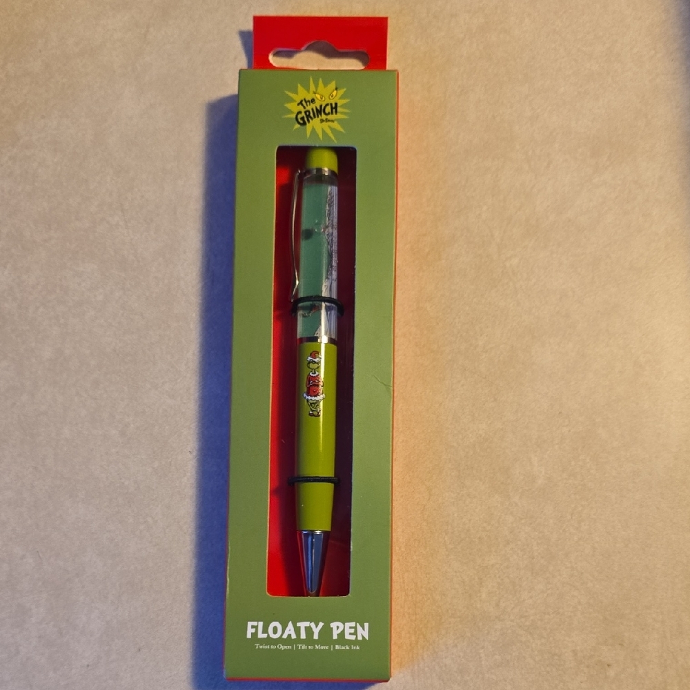 Dr. Suess GRINCH Green Floaty Pen NIB